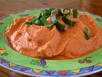 Roasted Red Pepper Hummus